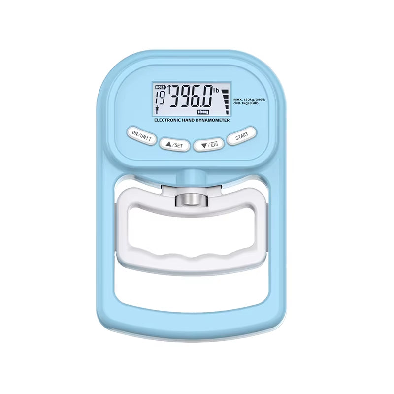 180Kg/396Lb Grip Strength Meter for Men and Women Tester Digital Hand Dynamometer Training USB LCD Screen Strength Training