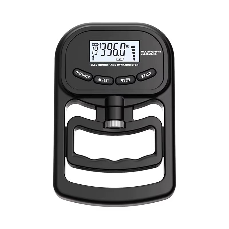 180Kg/396Lb Grip Strength Meter for Men and Women Tester Digital Hand Dynamometer Training USB LCD Screen Strength Training